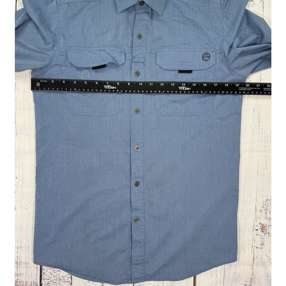 Wrangler All Terrain Gear Button Down Shirt Mens Size S Long Sleeve Regular Fit - Picture 6 of 6